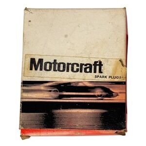 Vintage Motorcraft BRF 42 Spark Plugs Set of 4 Ford NOS Made in USA *